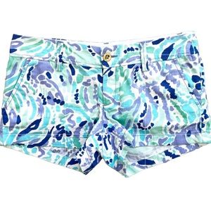 LILLY PULITZER THE WALSH SHORT SIZE 4 PREPPY PRETTY SUMMER VACATION CUTE